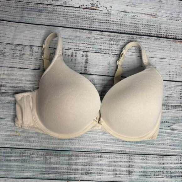 Lane Bryant Cacique Smooth Boost Plunge Bra 40DD - Picture 2 of 4